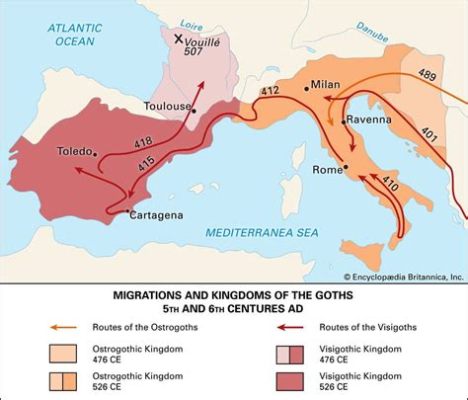 Goths' Sacking of Crimea; Barbarian Incursions and the Weakening Roman Empire's Frontier Defenses